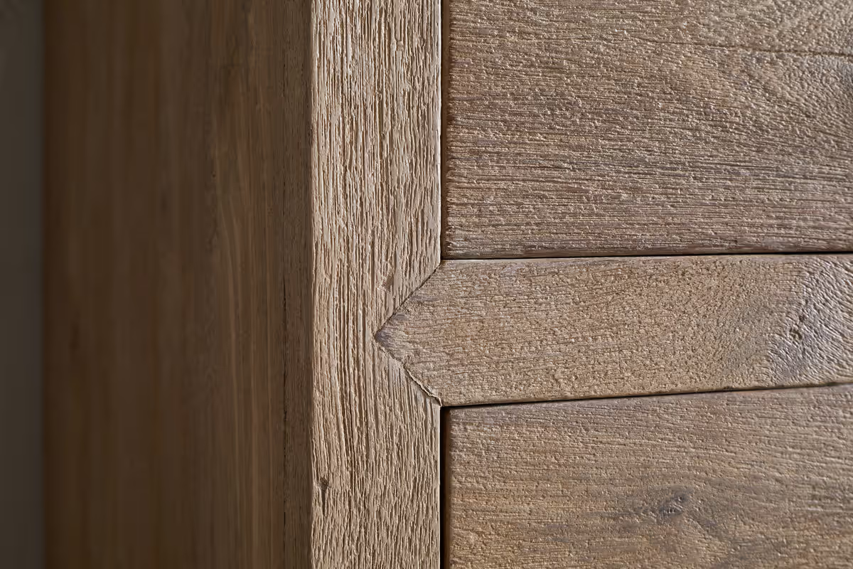 Nkuku - Iya Reclaimed Wood Tall Boy Chest of Drawers - Natural