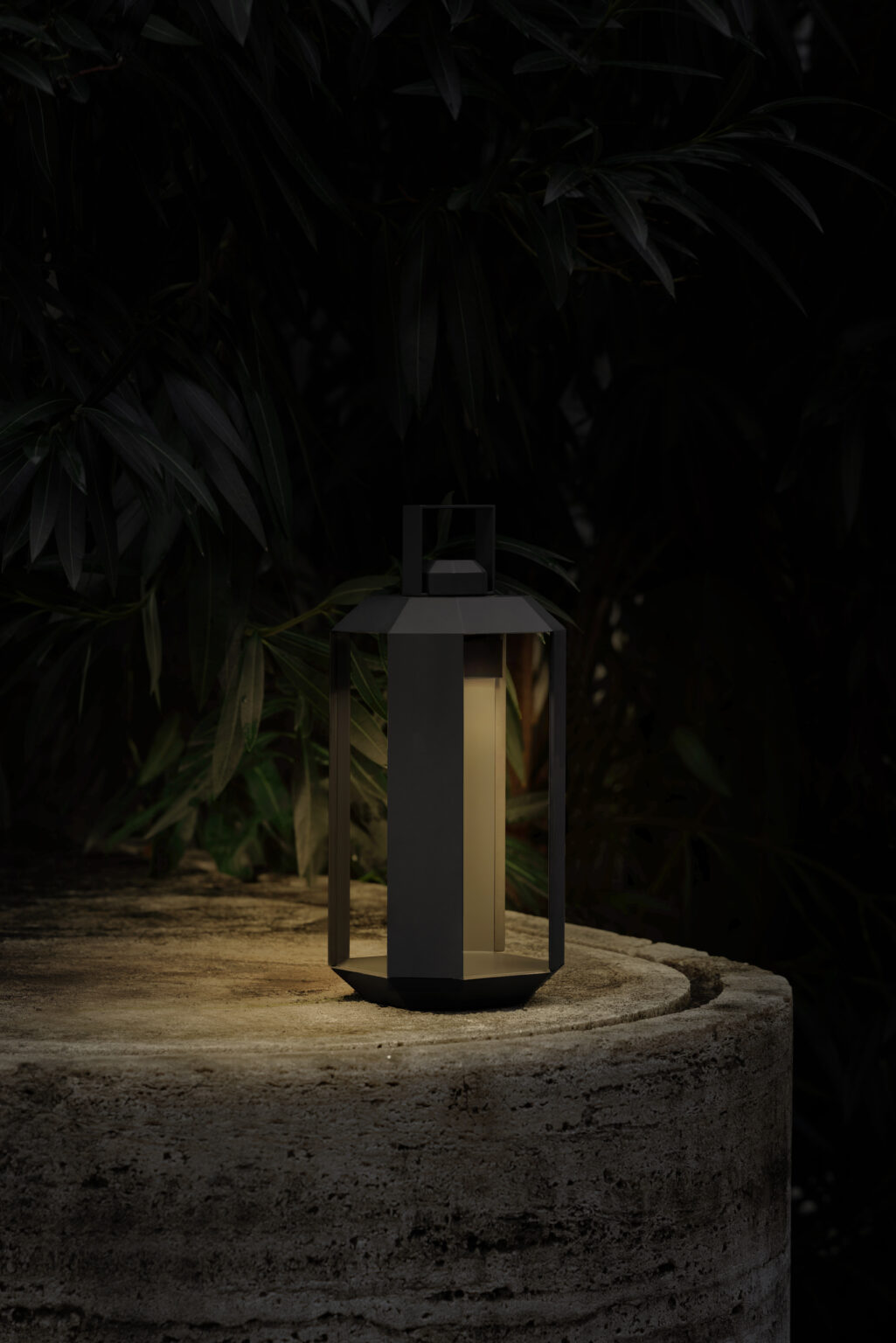 Contardi Cube Portable Lantern Mini - Matt White Frame