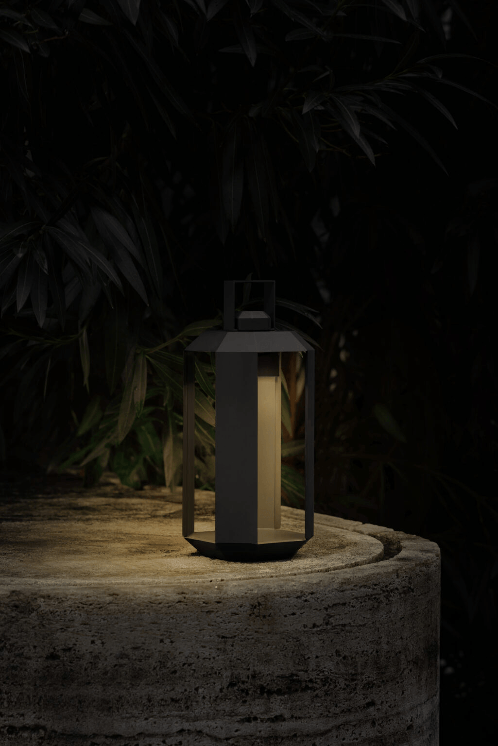 Contardi Cube Portable Lantern Mini - Matt White Frame