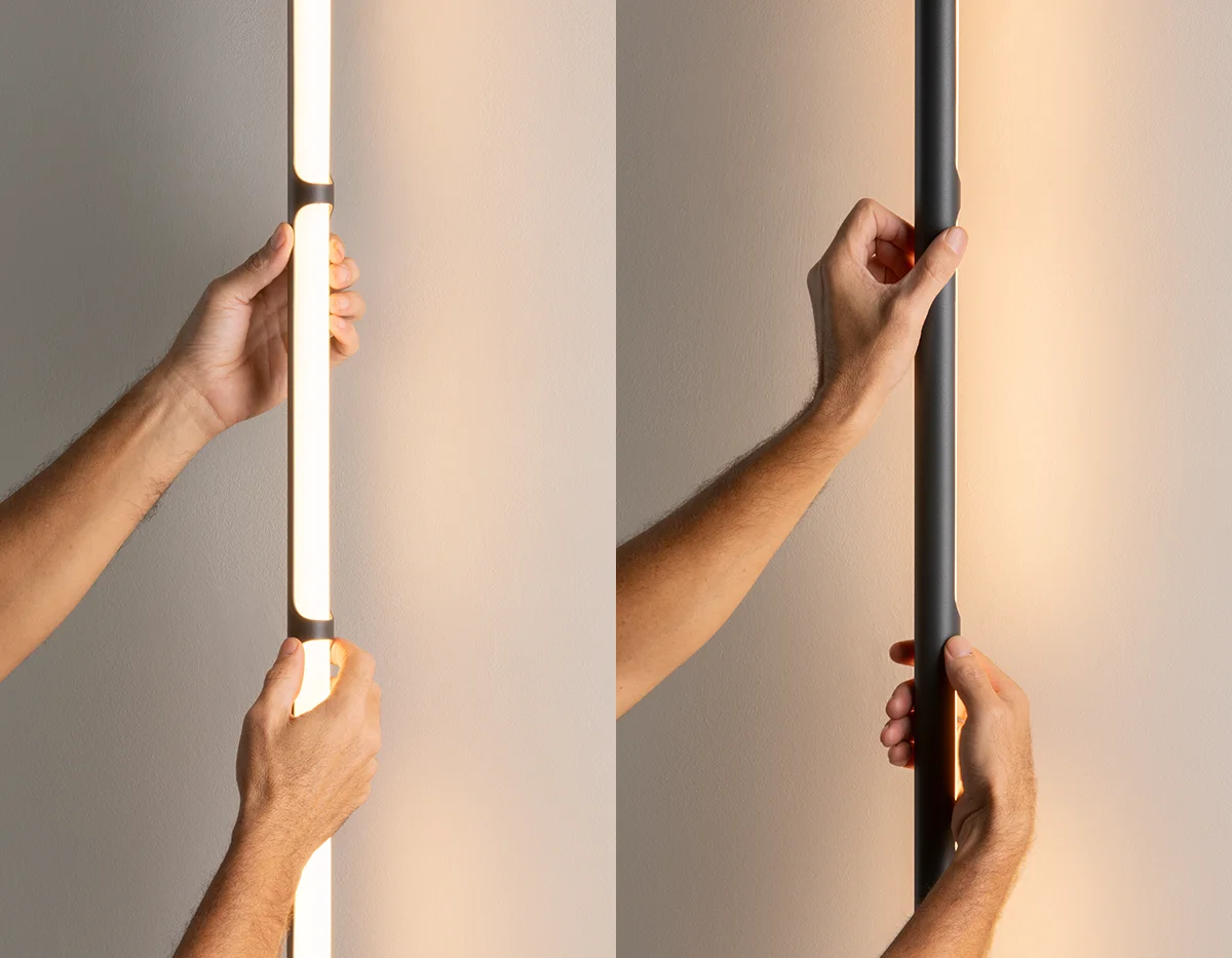 Estiluz - Arco Wall Light - 4000X - 96 Anthracite