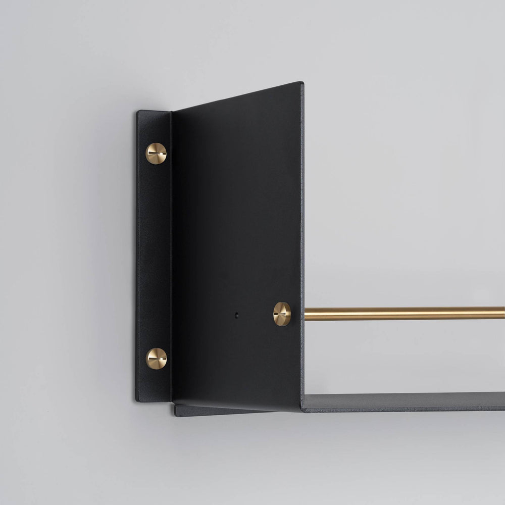 Buster & Punch - Kitchen Shelf Girder - Black - Brass