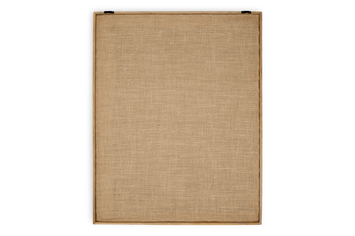 Nkuku - Mauri Frayed Wall Art - Neutral
