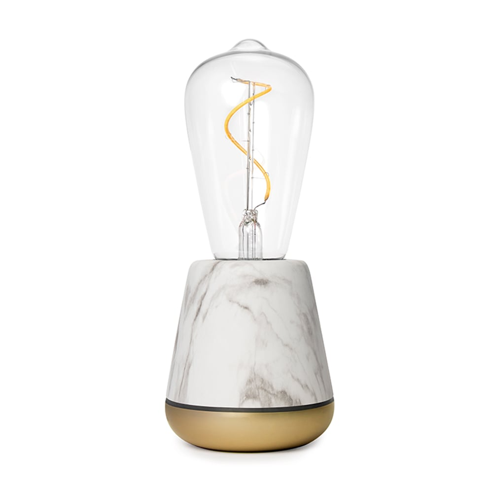 Humble Lights - One Table Light White Marble