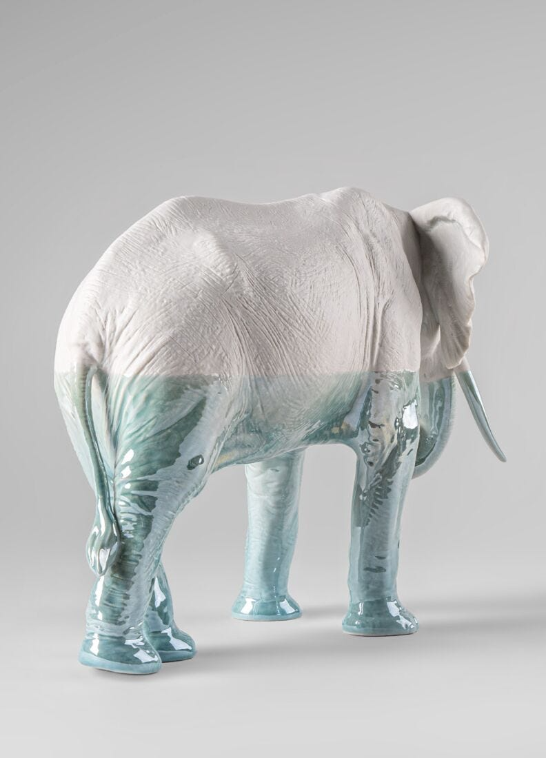 Lladró - Elephant - Underwater Sculpture