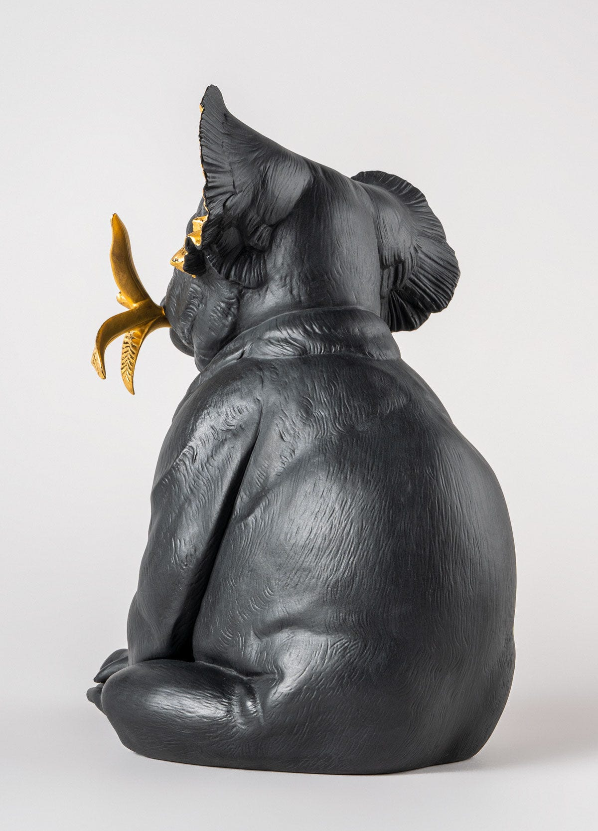 Lladró - Koala Sculpture - Black-gold - Limited Edition