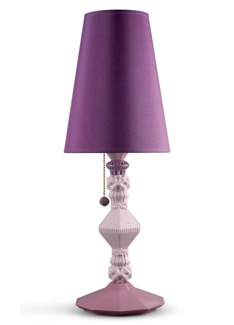Lladró - Belle de Nuit Table lamp - Pink