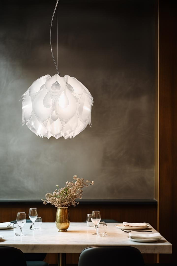 Slamp - Flora Suspension Lamp - White