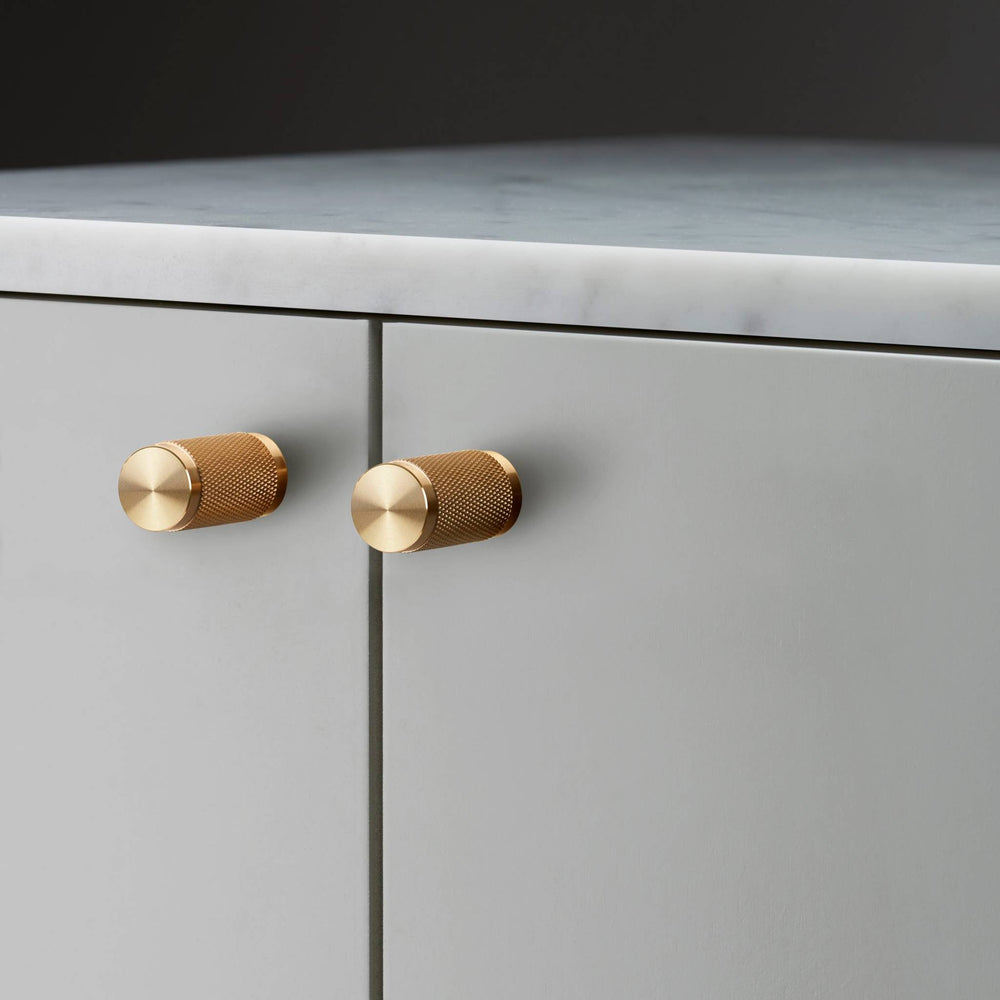 Buster & Punch - Furniture Knob Cross - Brass