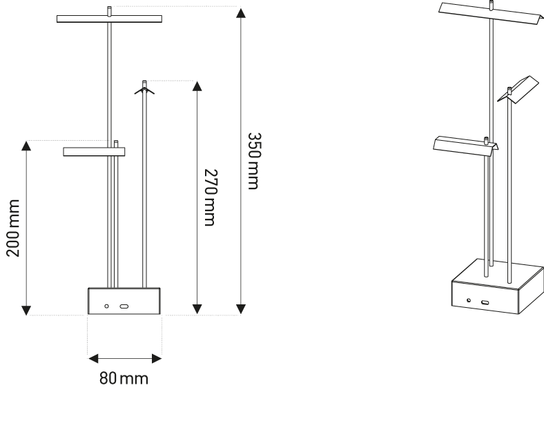 Dcw-Editions - Knokke Cordless Table Lamp