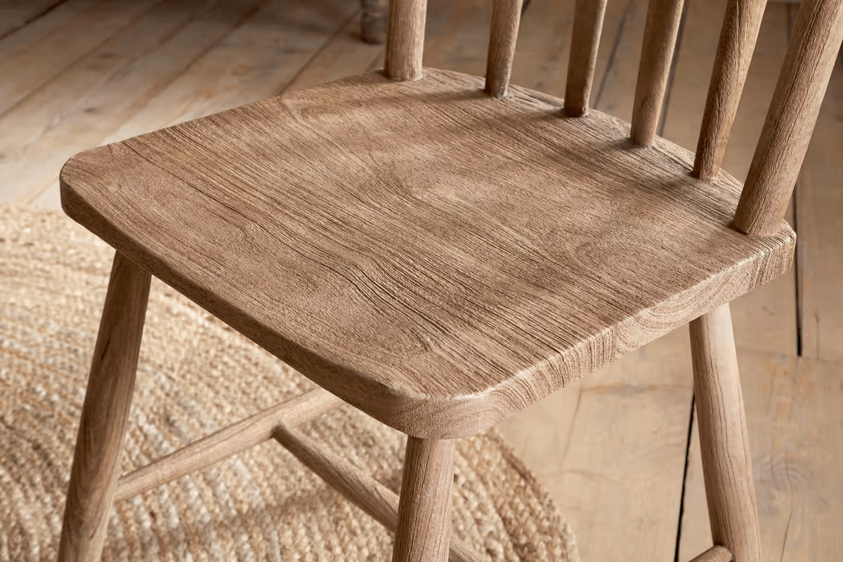 Nkuku - Om Mango Wood Dining Chair - Natural