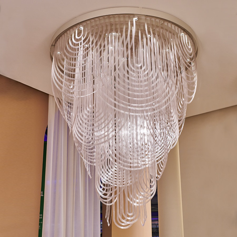 Slamp - Le Grand Ceremony Suspension Lamp - White