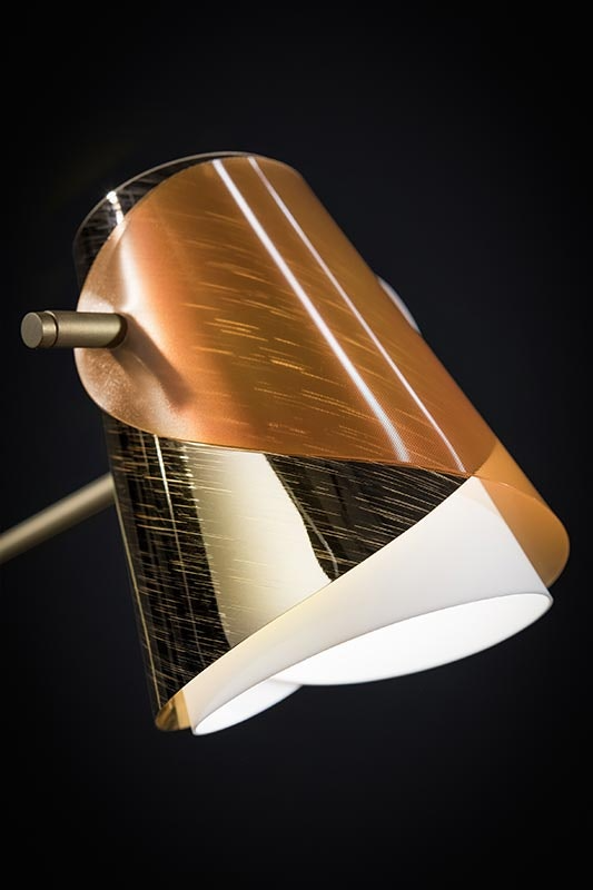 Slamp - Overlay Table Lamp - Brass