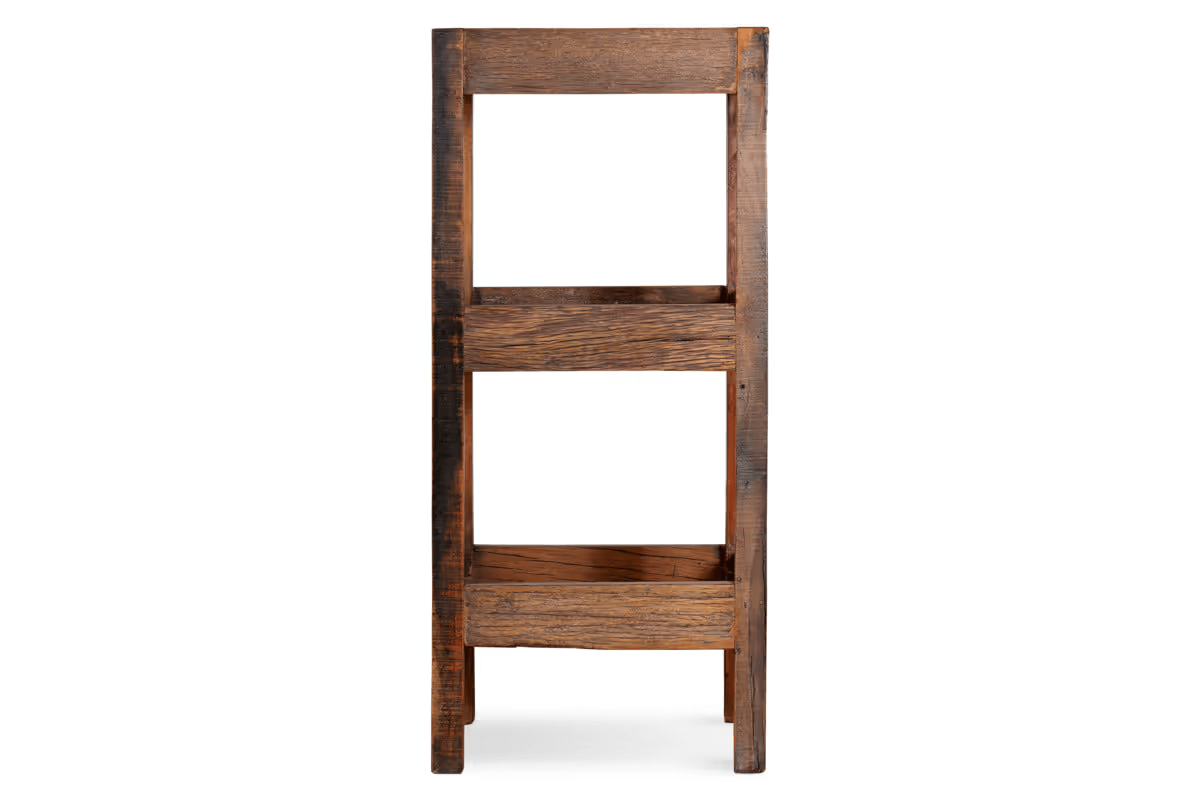 Nkuku - Akara Reclaimed Wood Storage Caddy - Natural