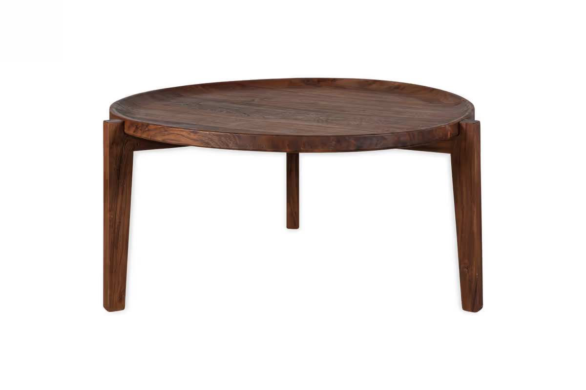 Nkuku - Umar Mango Wood Coffee Table - Dark Brown