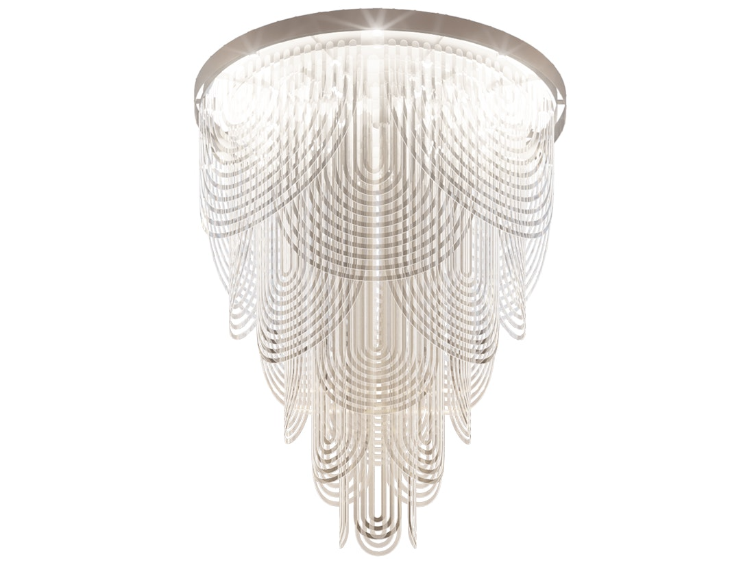 Slamp - Le Grand Ceremony Suspension Lamp - White