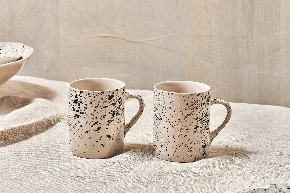 Nkuku - Ama Splatter Mug - Tall (Set of 2)