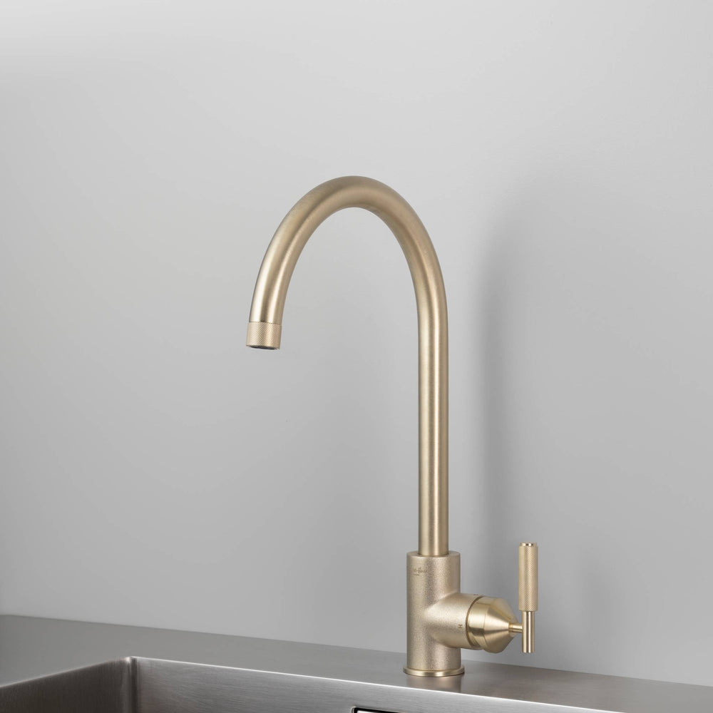 Buster & Punch - UK Kitchen Tap Cross - Mixer - Brass