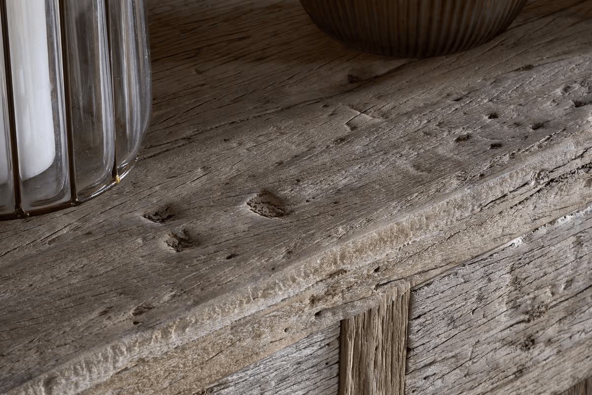 Nkuku - Ibo Reclaimed Wood Sideboard - Natural