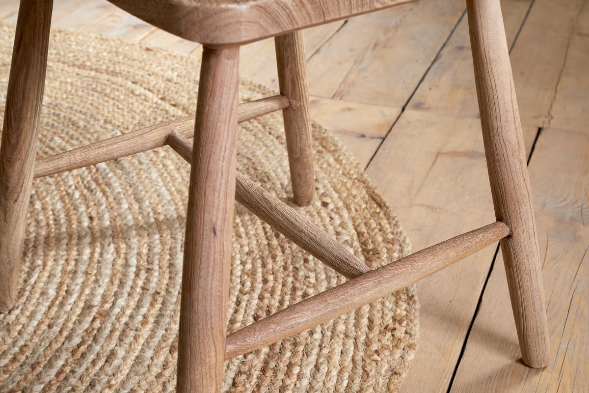 Nkuku - Om Mango Wood Dining Chair - Natural