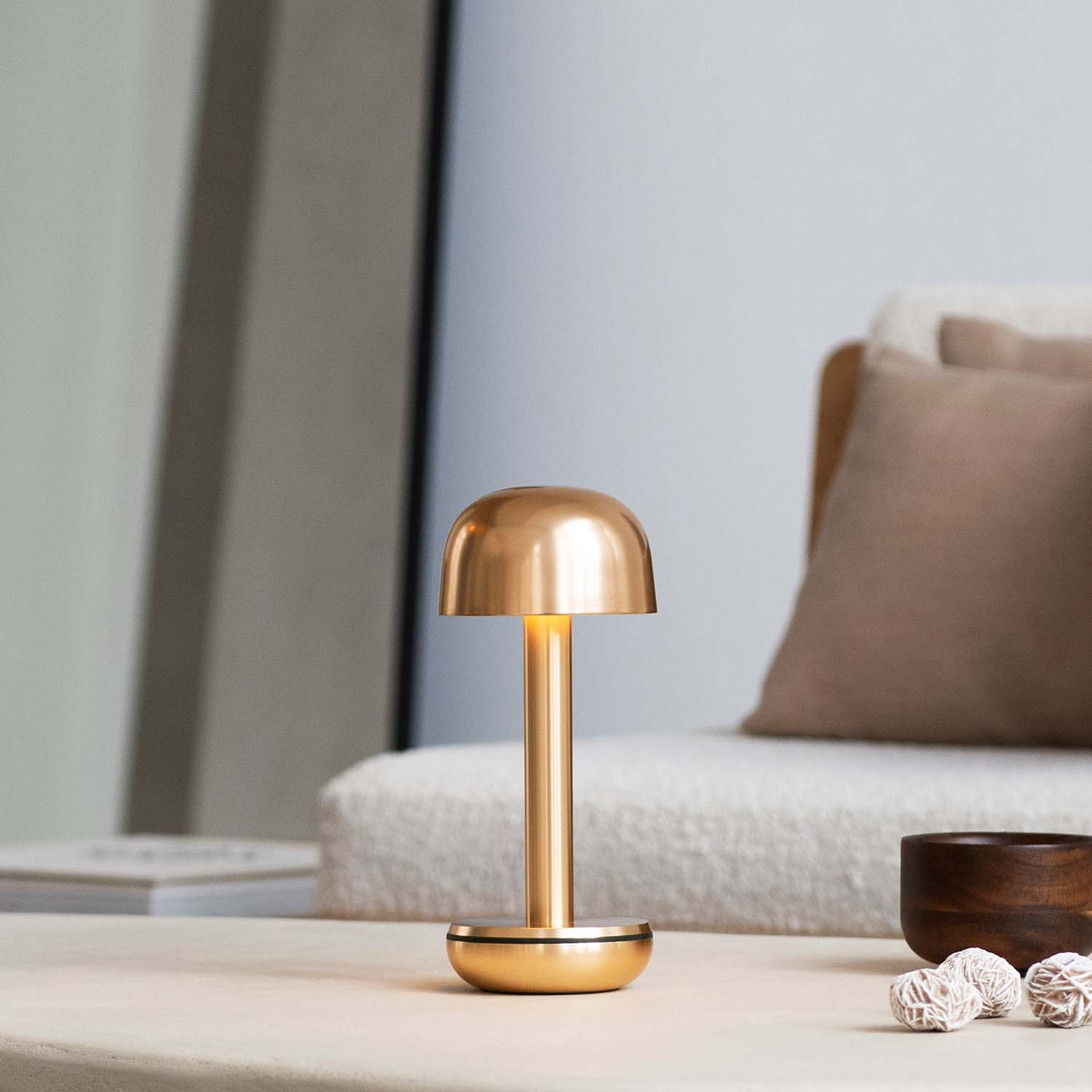 Humble Lights - Two Table Light Gold
