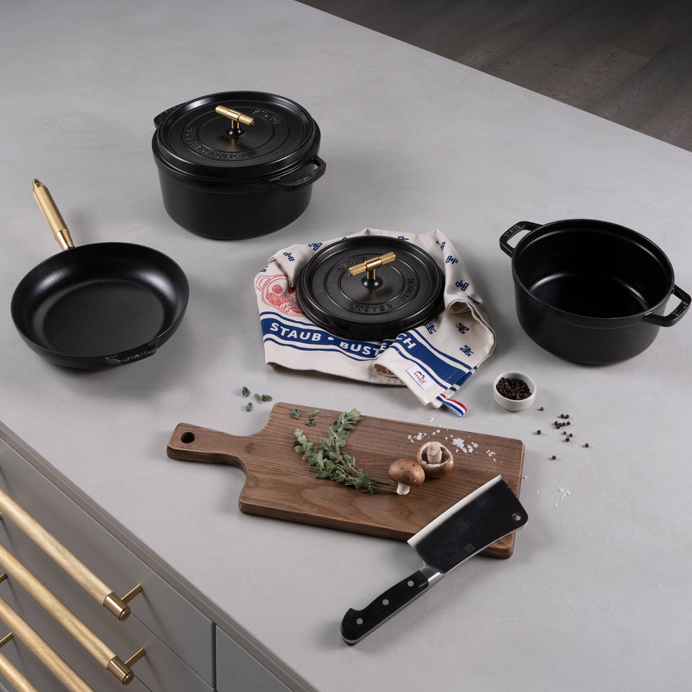 Buster & Punch - Pan Cross - 28CM - Staub - Brass