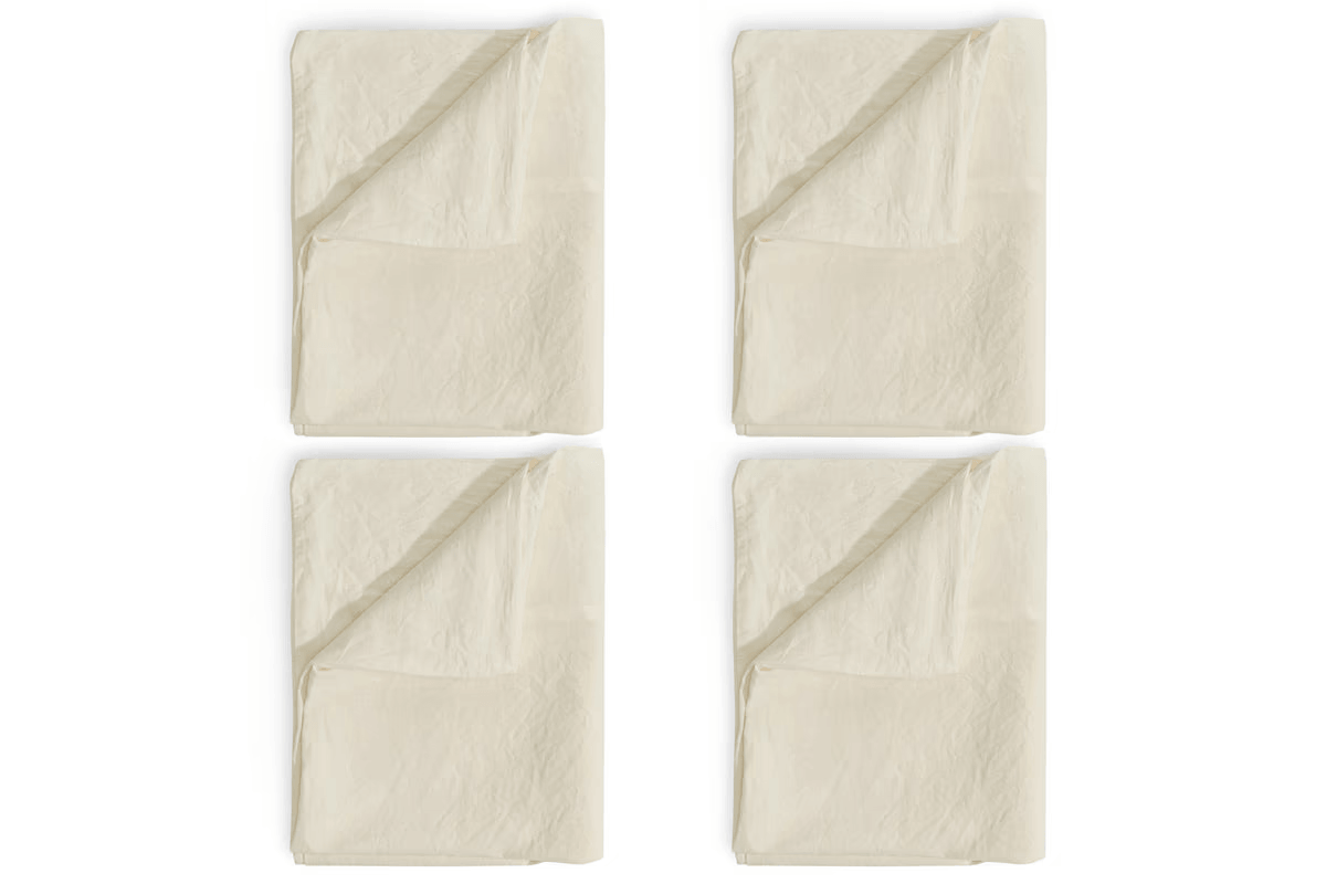 Nkuku - Cela Hemp & Cotton Duvet Cover - Natural - King