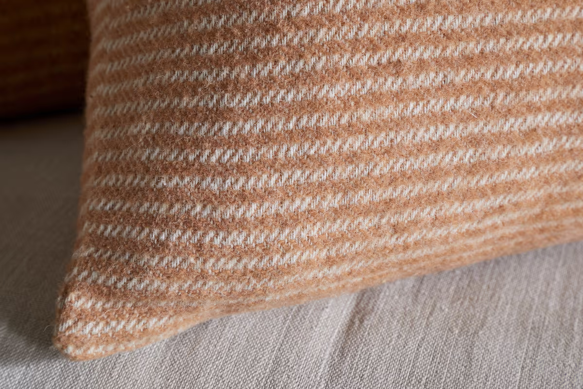 Nkuku - Ilaa Wool Cushion Cover - Sand - 50 x 50cm