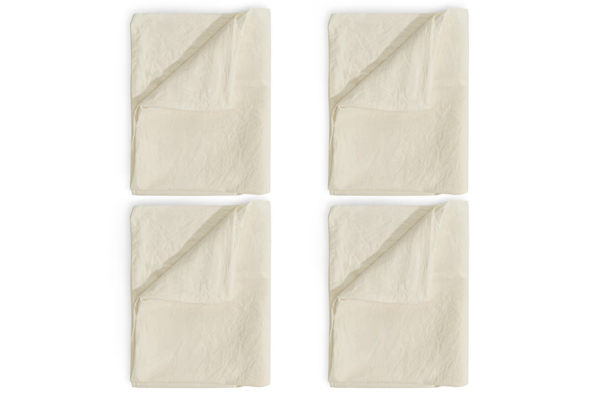 Nkuku - Cela Hemp & Cotton Duvet Cover - Natural - Double