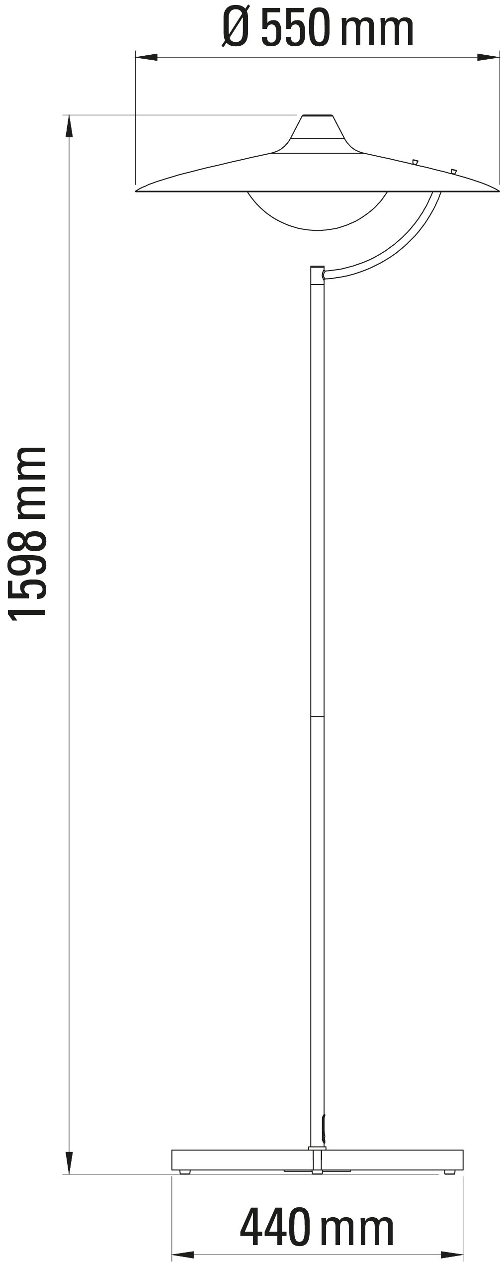 Dcw-Editions - Biny Floor Lamp