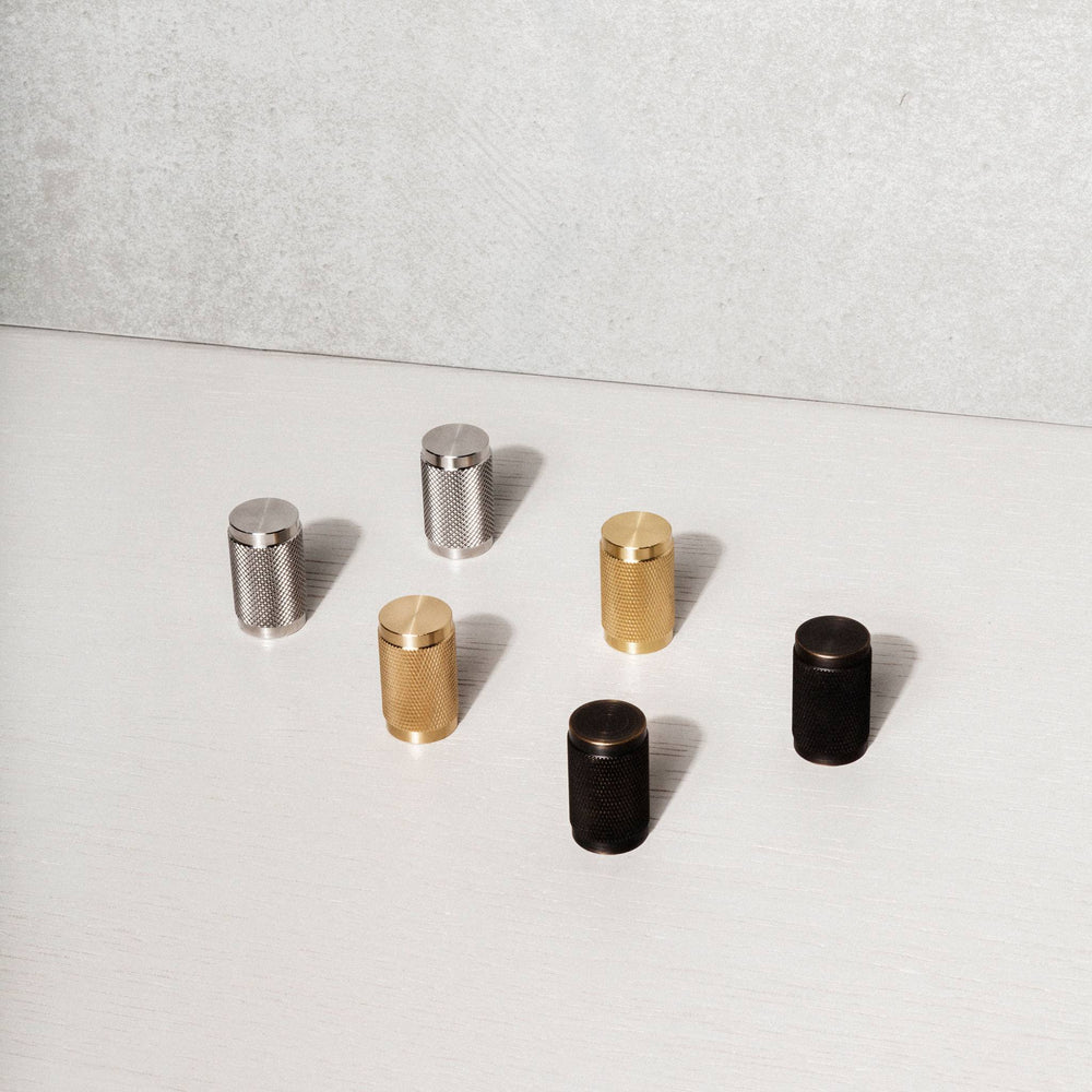 Buster & Punch - Furniture Knob Cross - Brass