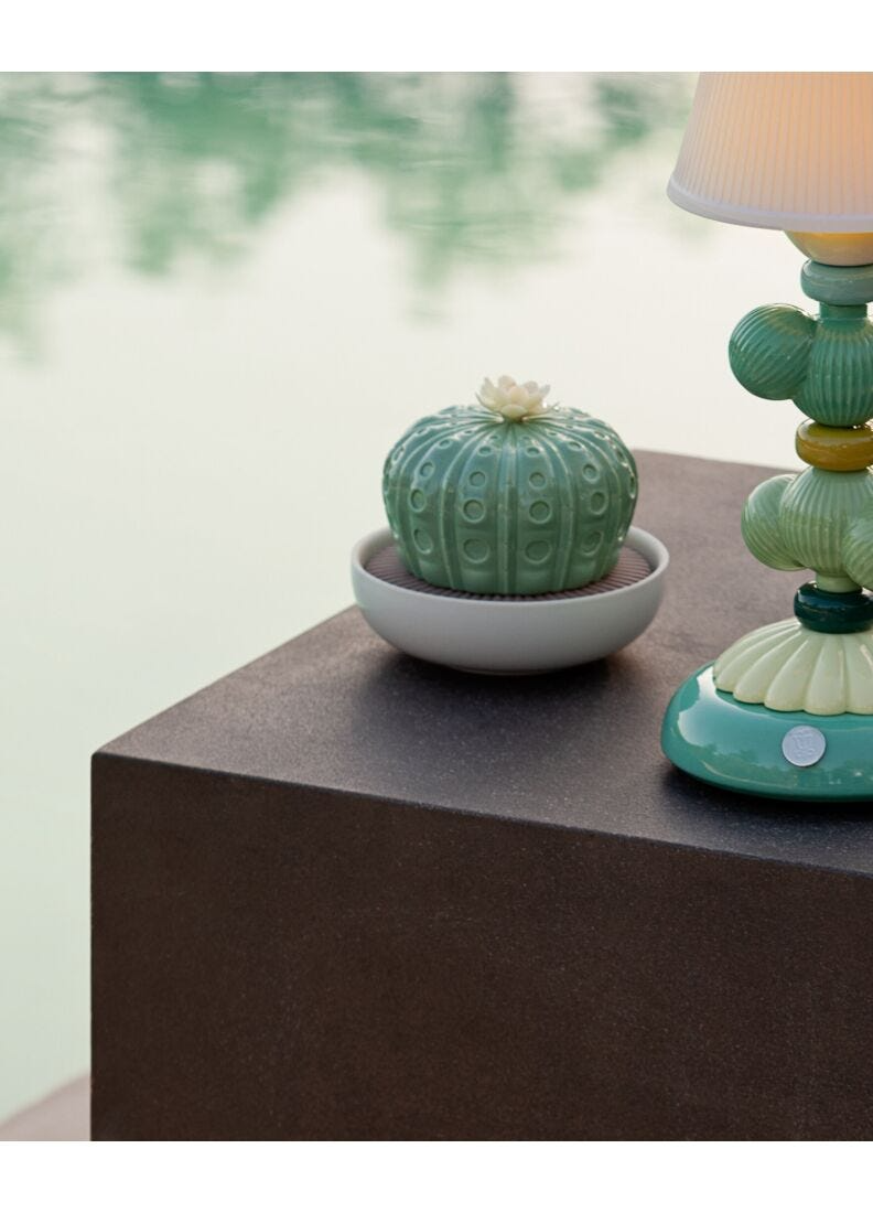 Lladró - Astrophytum Cactus Diffuser - Gardens of Valencia Scent