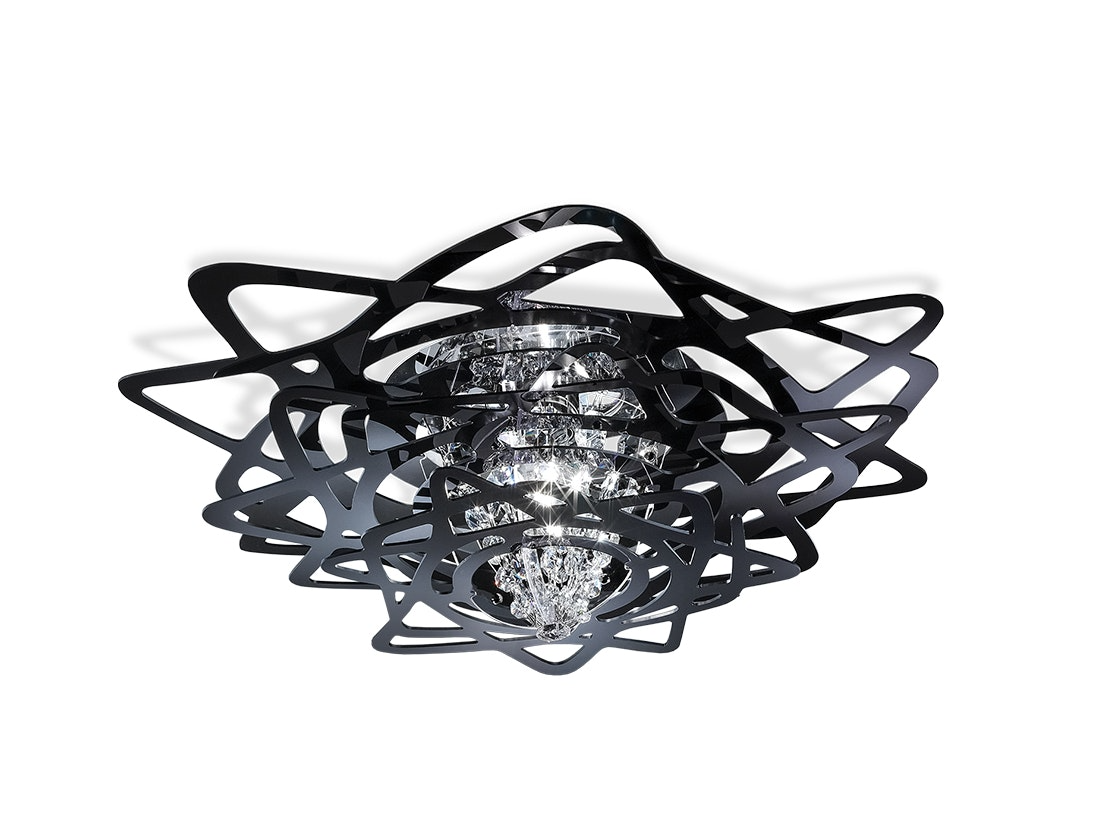 Slamp - Aurora Ceiling Lamp - Small - Black