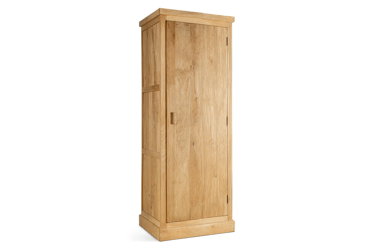 Nkuku - Vivan Grooved Pantry Cupboard - Natural