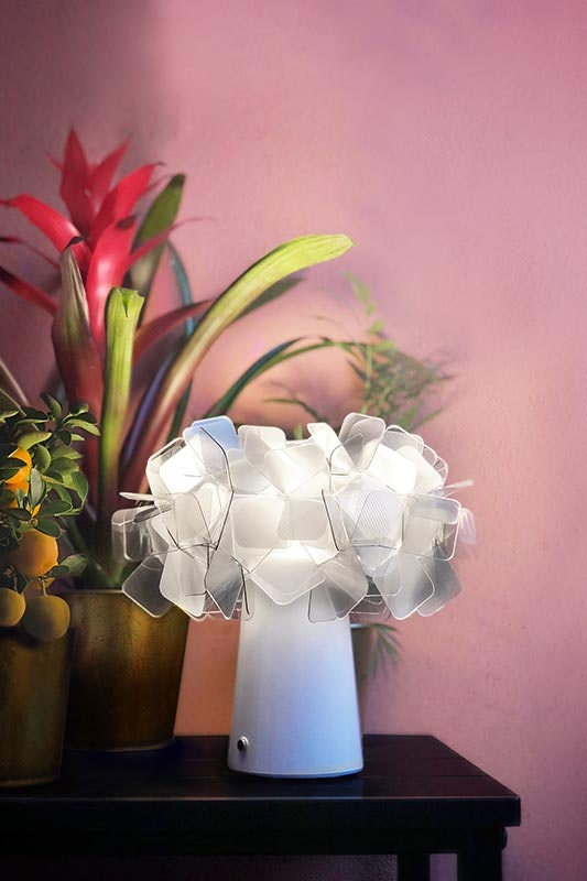 Slamp - Clizia Battery Table Lamp - Fume