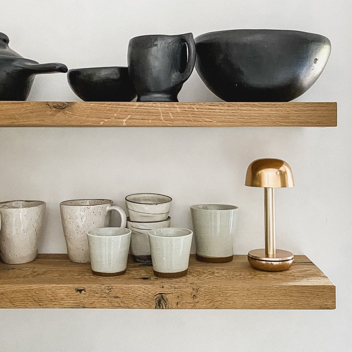 Humble Lights - Two Table Light Gold