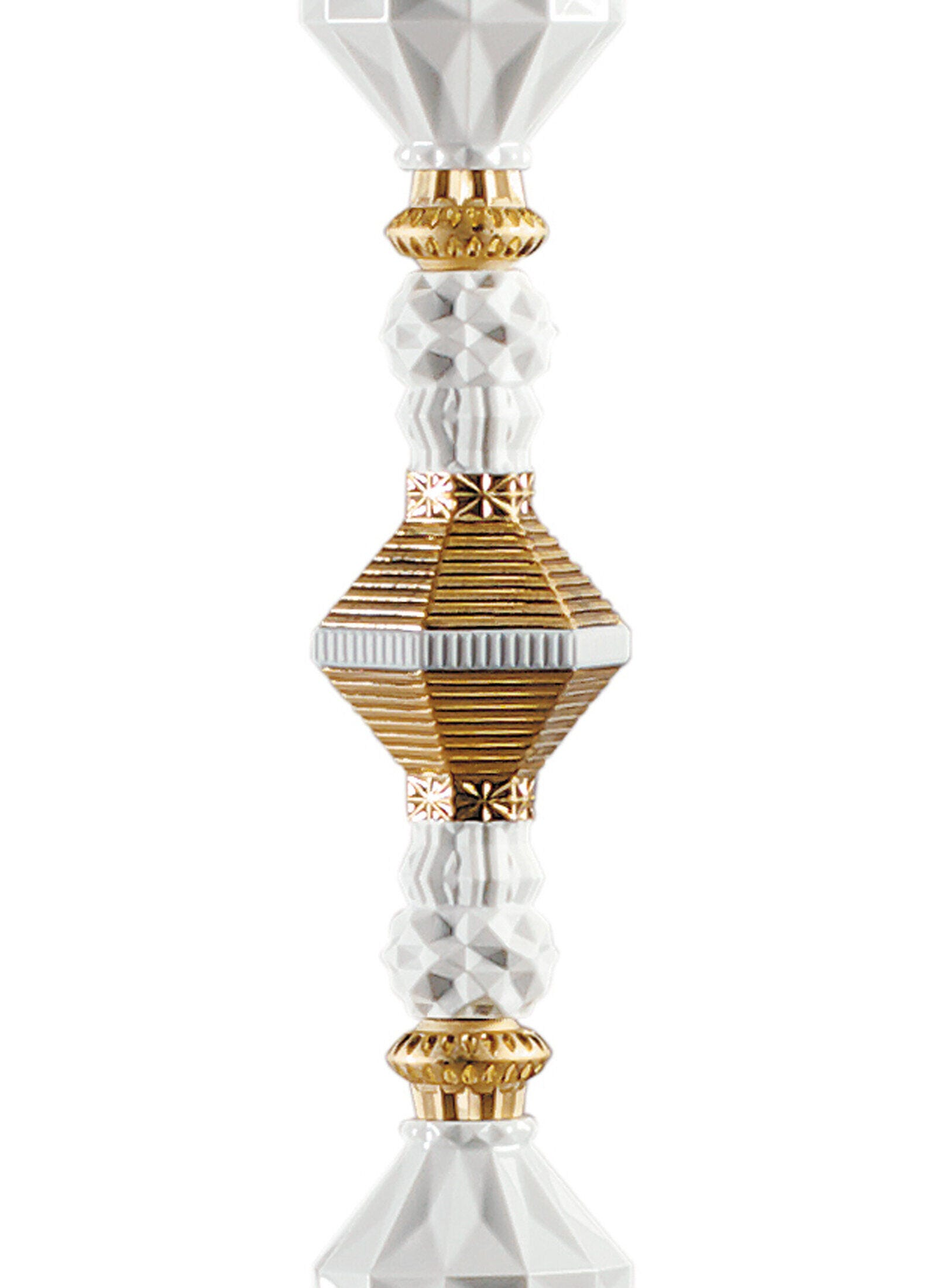 Lladró - Belle de Nuit Floor Lamp II - Golden luster