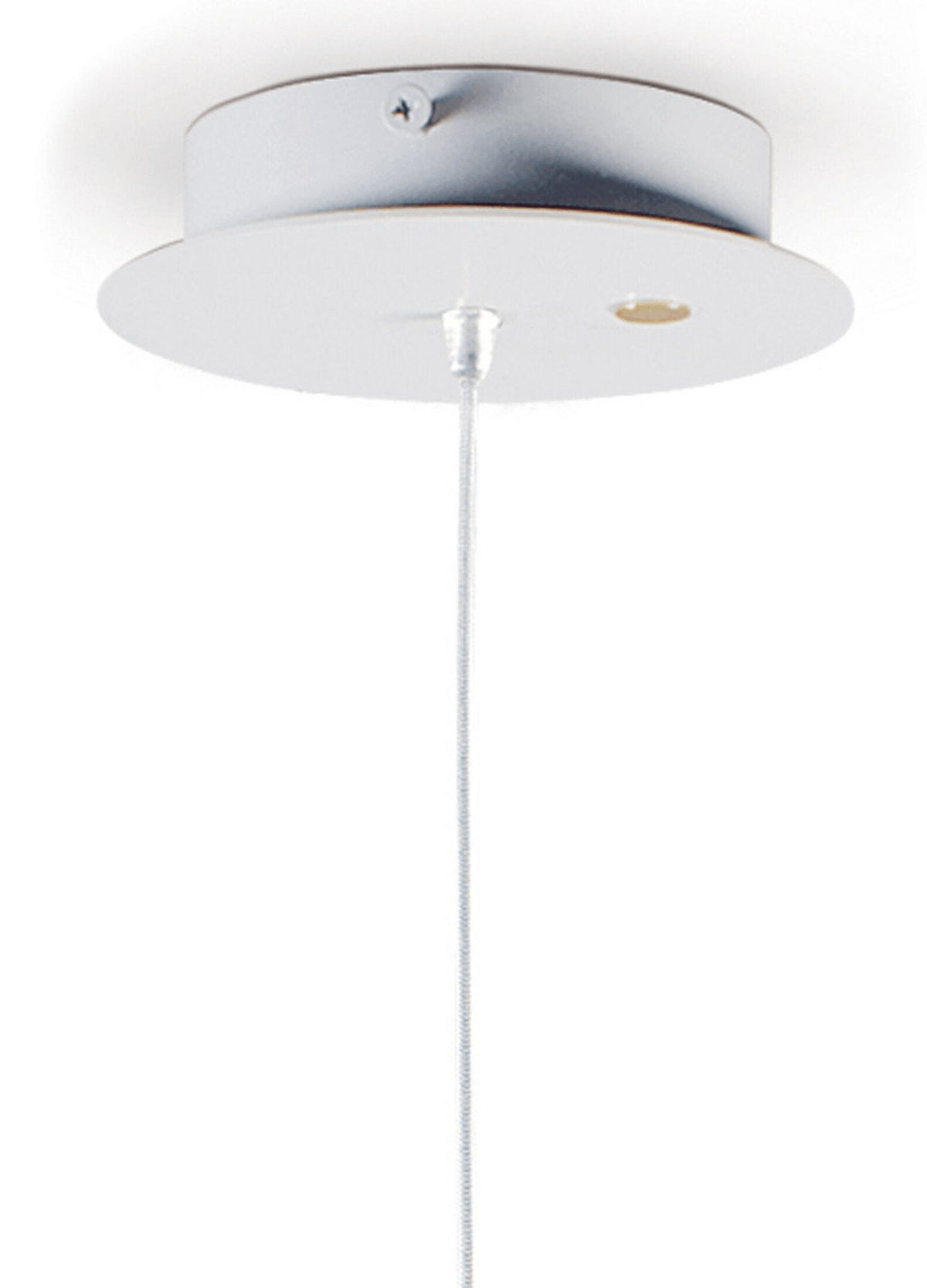 Lladró - Mademoiselle Pendant Light - Daniela ceiling mount details, showcasing porcelain craftsmanship.