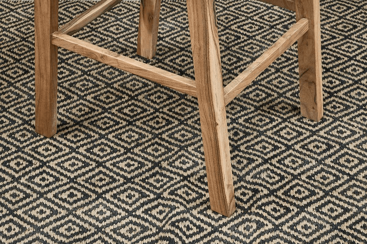 Nkuku - Madrisana Acacia & Rattan Bar Stool