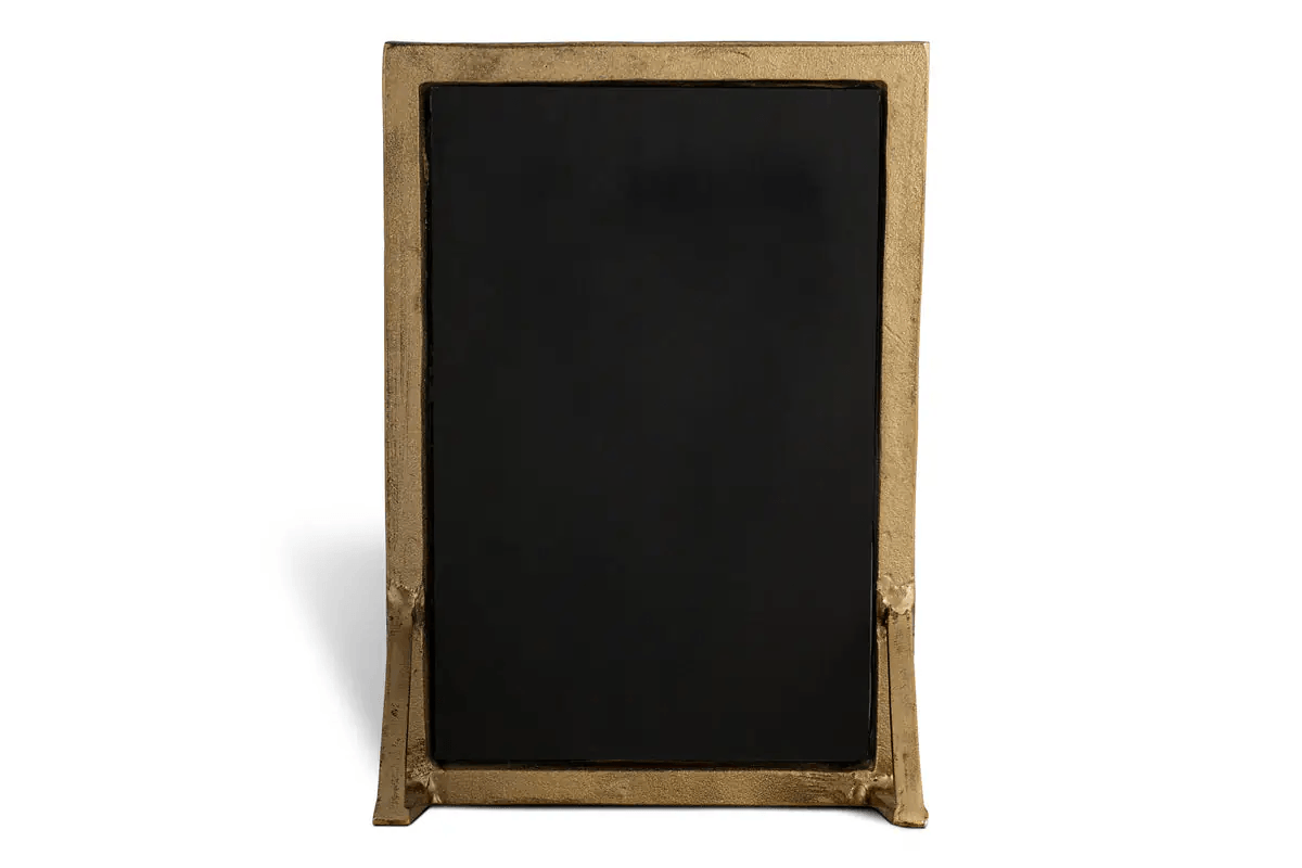 Nkuku - Baja Standing Mirror - Antique Brass