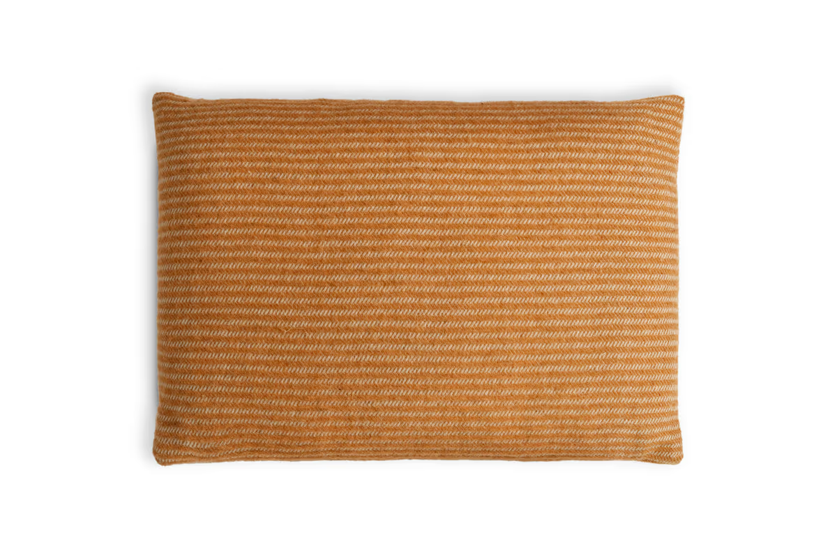 Nkuku - Ilaa Wool Cushion Cover - Sand - 60 x 40cm