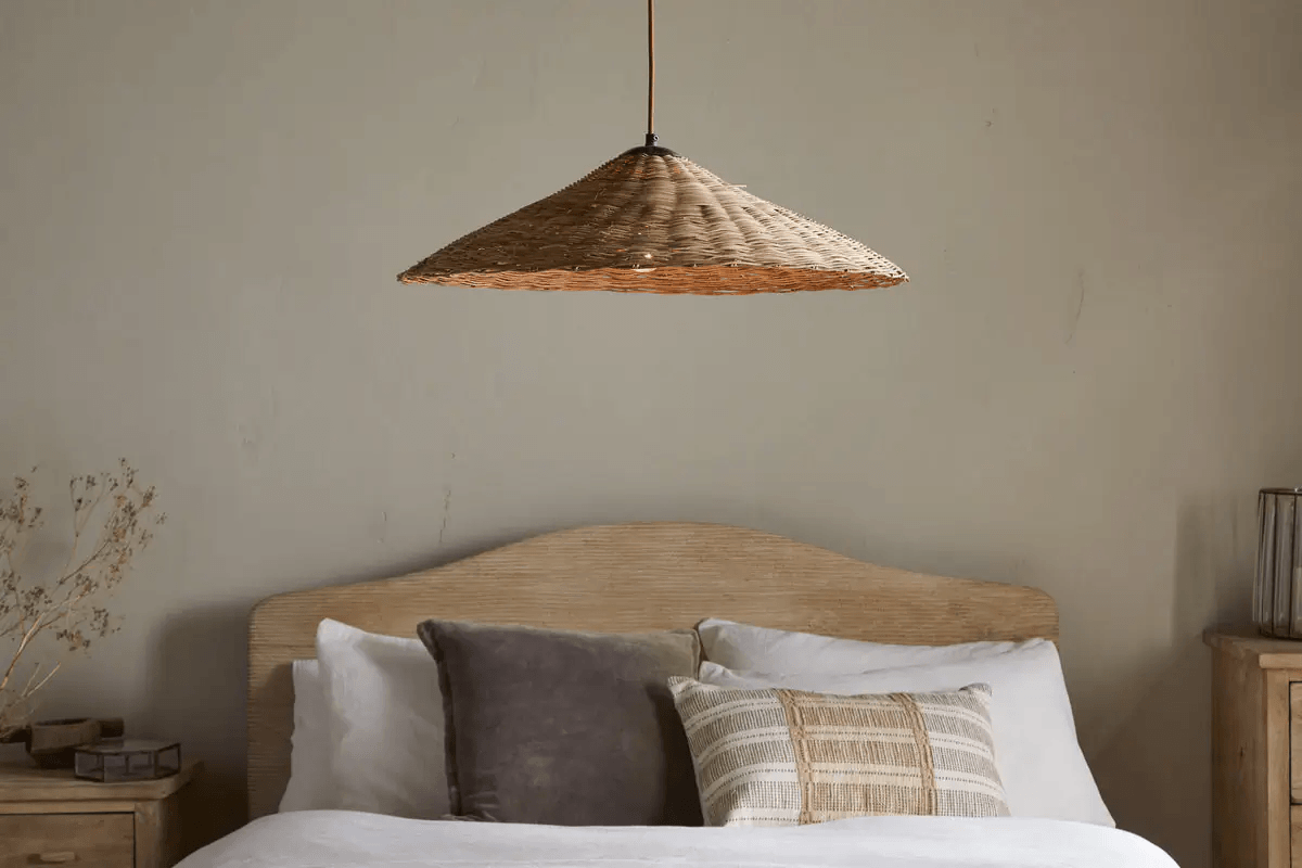 Nkuku - Sangu Rattan Pendant - Natural