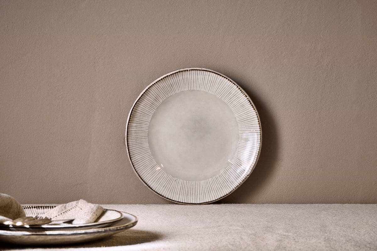Nkuku - Malia Side Plate - Cream