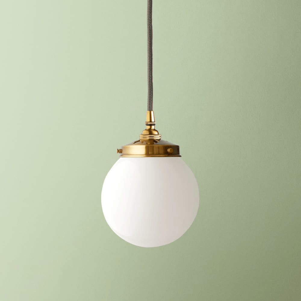 Pooky - Espere Pendant Light Shade - Smaller - Opaline Glass