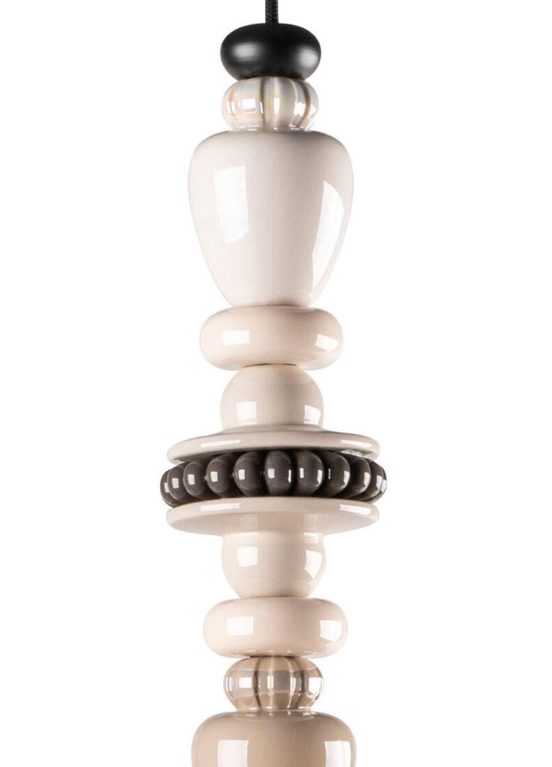 Lladró - Firefly Pendant Light - Pink and Gold