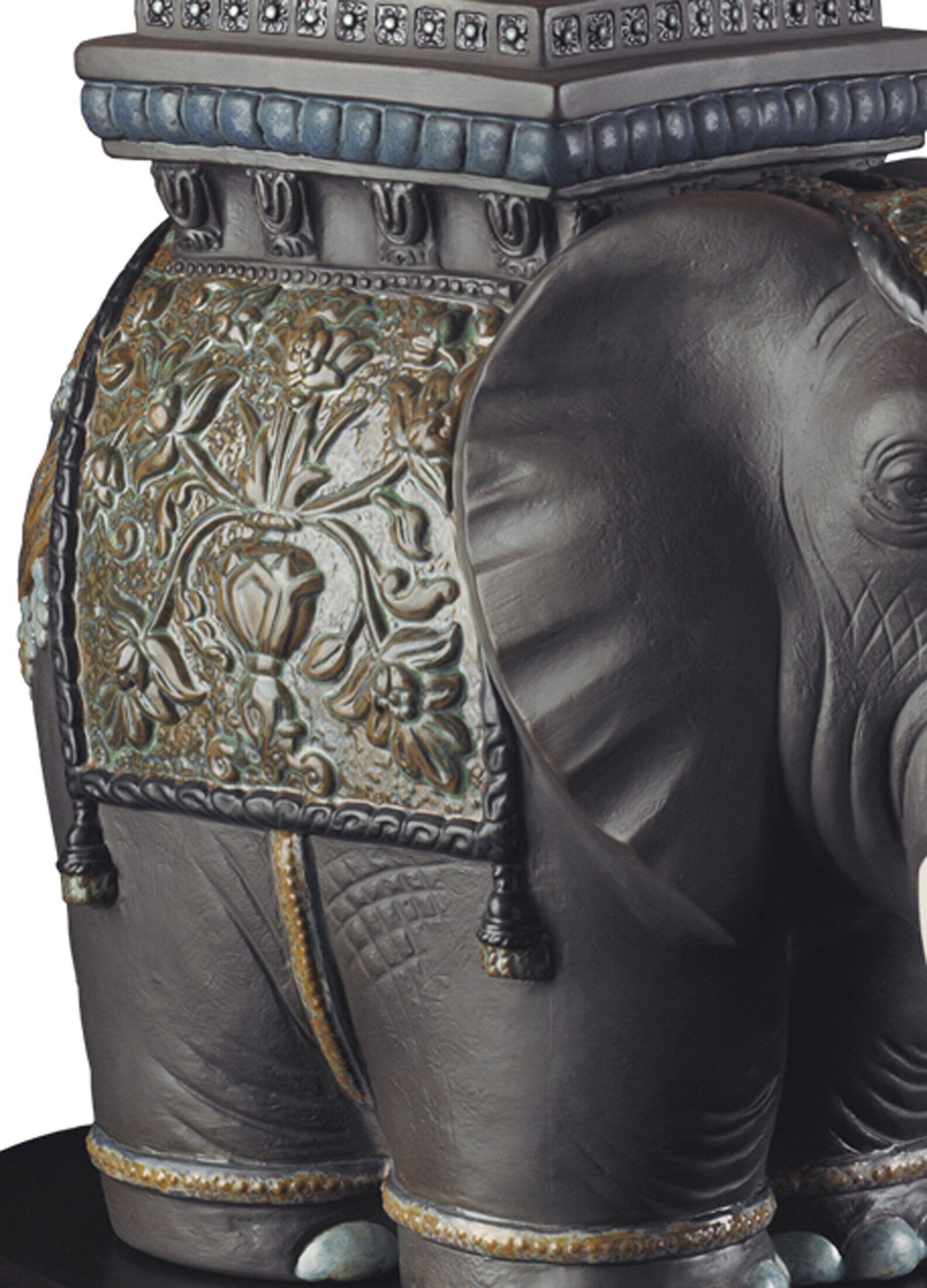 Lladró - Siamese Elephant Table Lamp