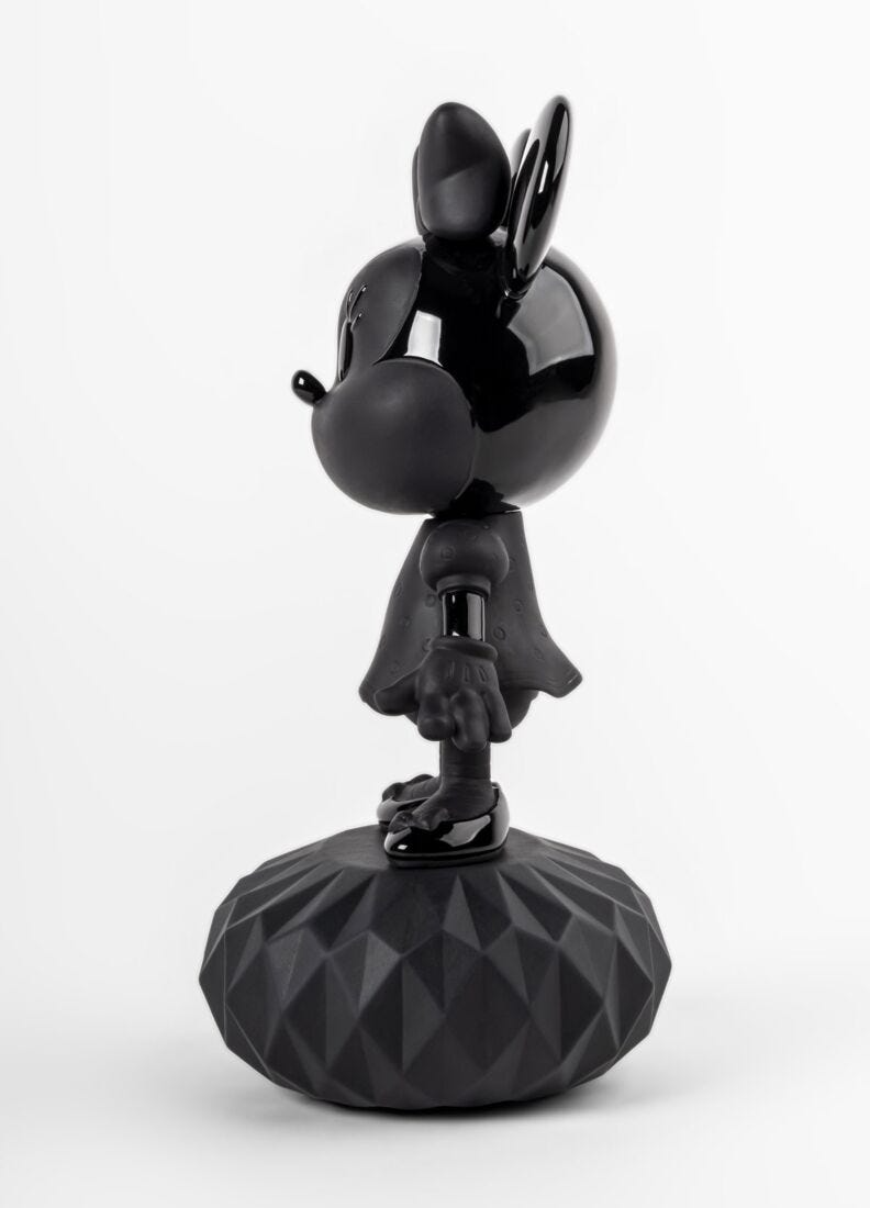 Lladró - Minnie Total Black Sculpture
