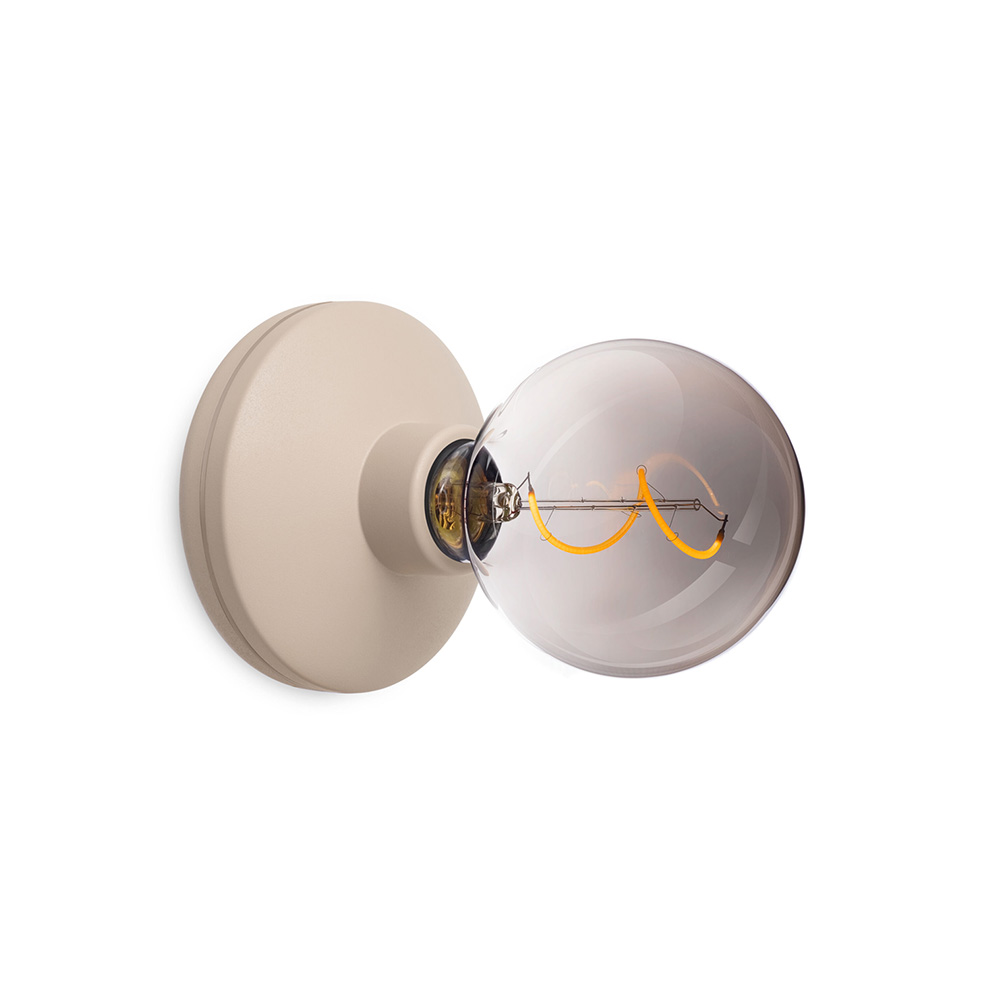 Humble Lights - Bee Wall Light Beige Smoked
