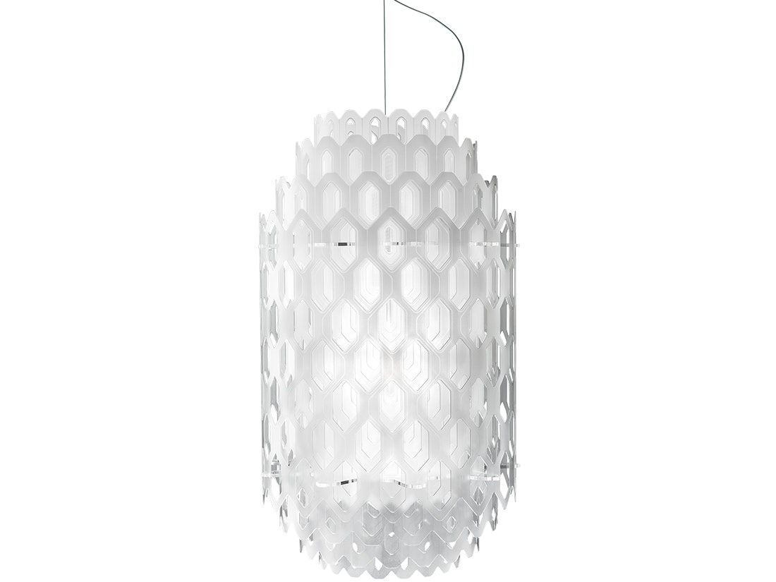 Slamp - Chantal Suspension Lamp - Medium - White
