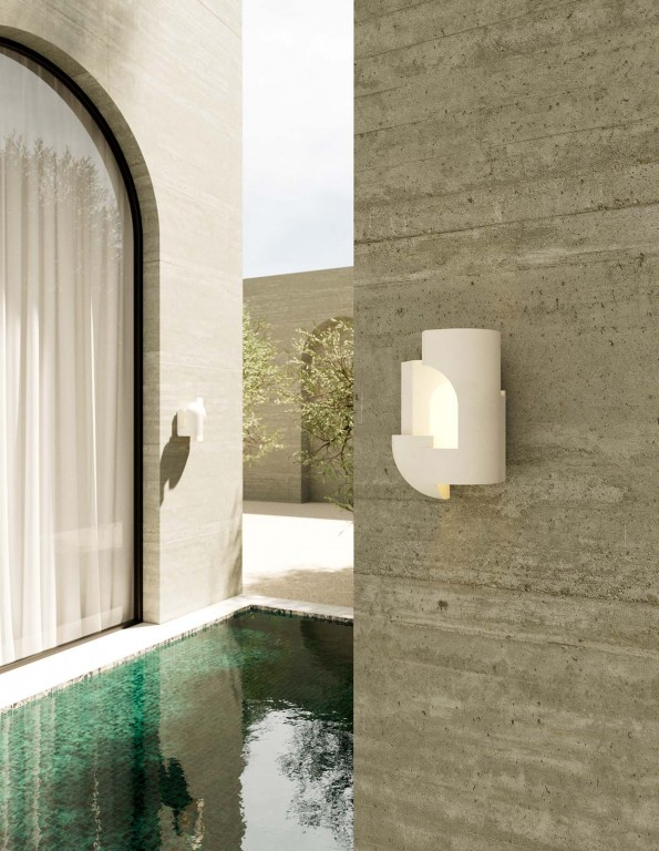 Dcw-Editions - Soul Story 3 - Outdoor Wall Lamp - White