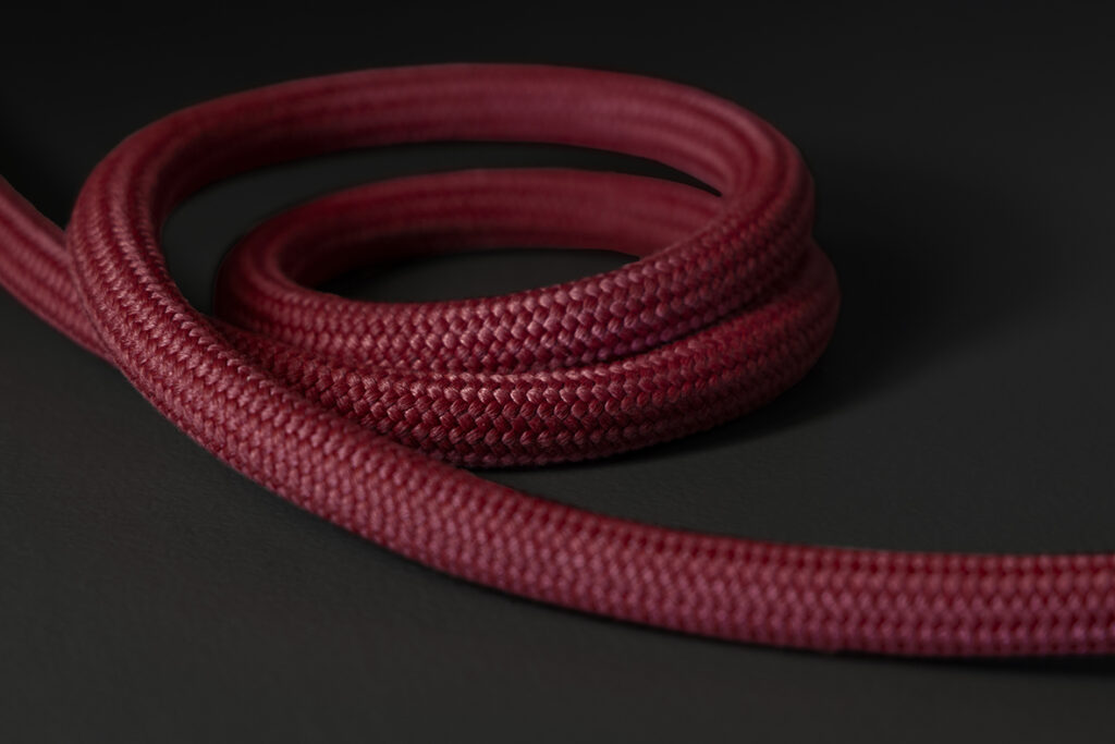 Contardi Hat Floor Lamp - Tyvek Shade - Japanese Red Rope Frame